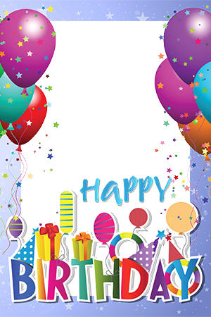 Marco Para Foto La tarjeta de cumpleaños más bella | Marcos para fotos