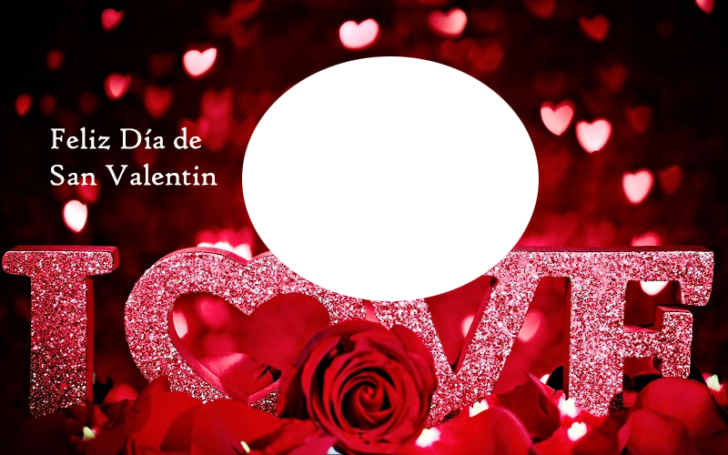 Marco de Feliz D%C3%ADa de San Valentin - Amo Marcos para foto