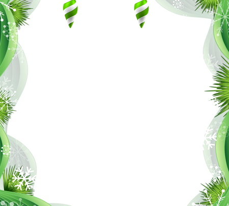 Imagen de imágenes prediseñadas de marco verde de Navidad 450x405 - Imagen de imágenes prediseñadas de marco verde de Navidad
