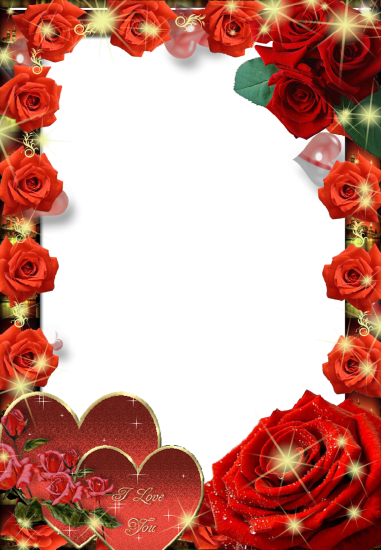 soft romantic Rose collar love photo frame - soft romantic Rose collar love photo frame