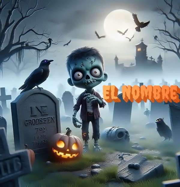 Personaliza la foto de perfil del niño zombie