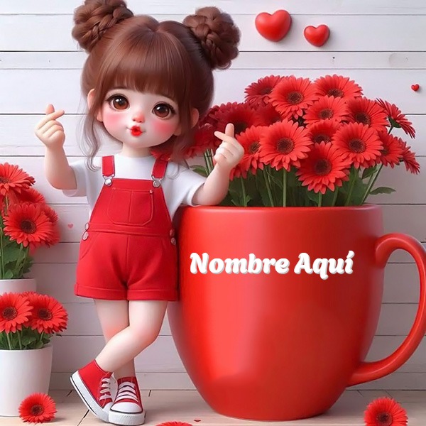 Personaliza tu foto de perfil con un toque adorable y floral